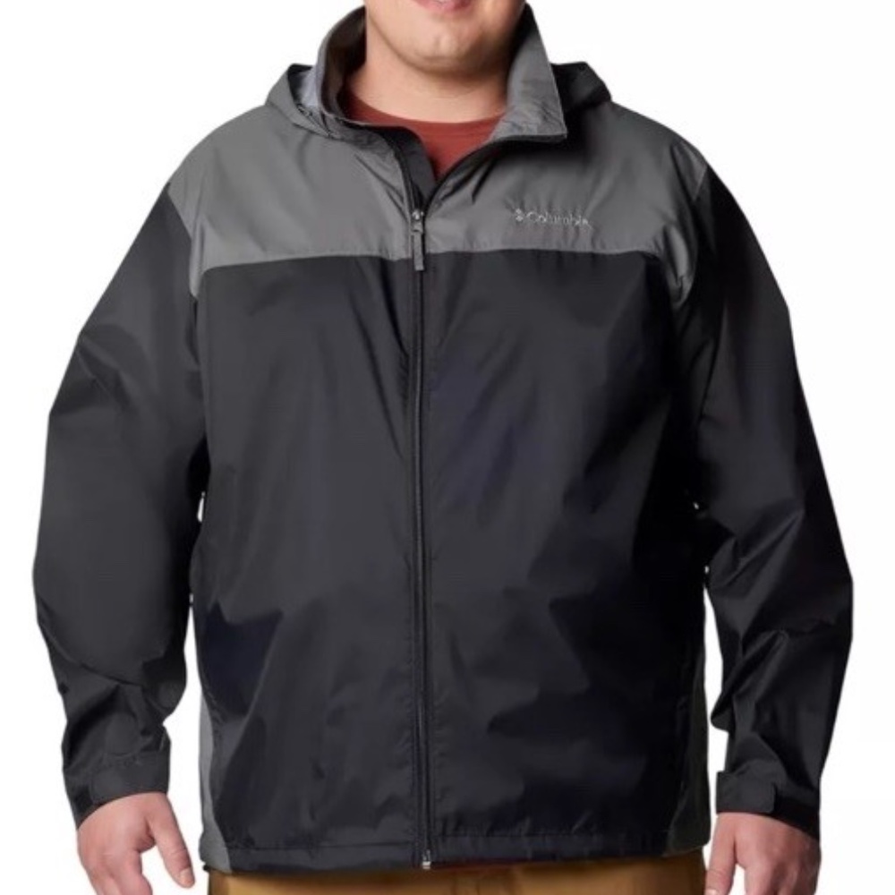Man's Clothing Columbia Big & Tall Glennaker Lake II Rain Jacket • Size 2X